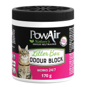 Неутрализатор за миризми от котешка тоалетна PowAir Cat Litter Box Odour Block с натурални масла, безвреден за деца и домашни любимци